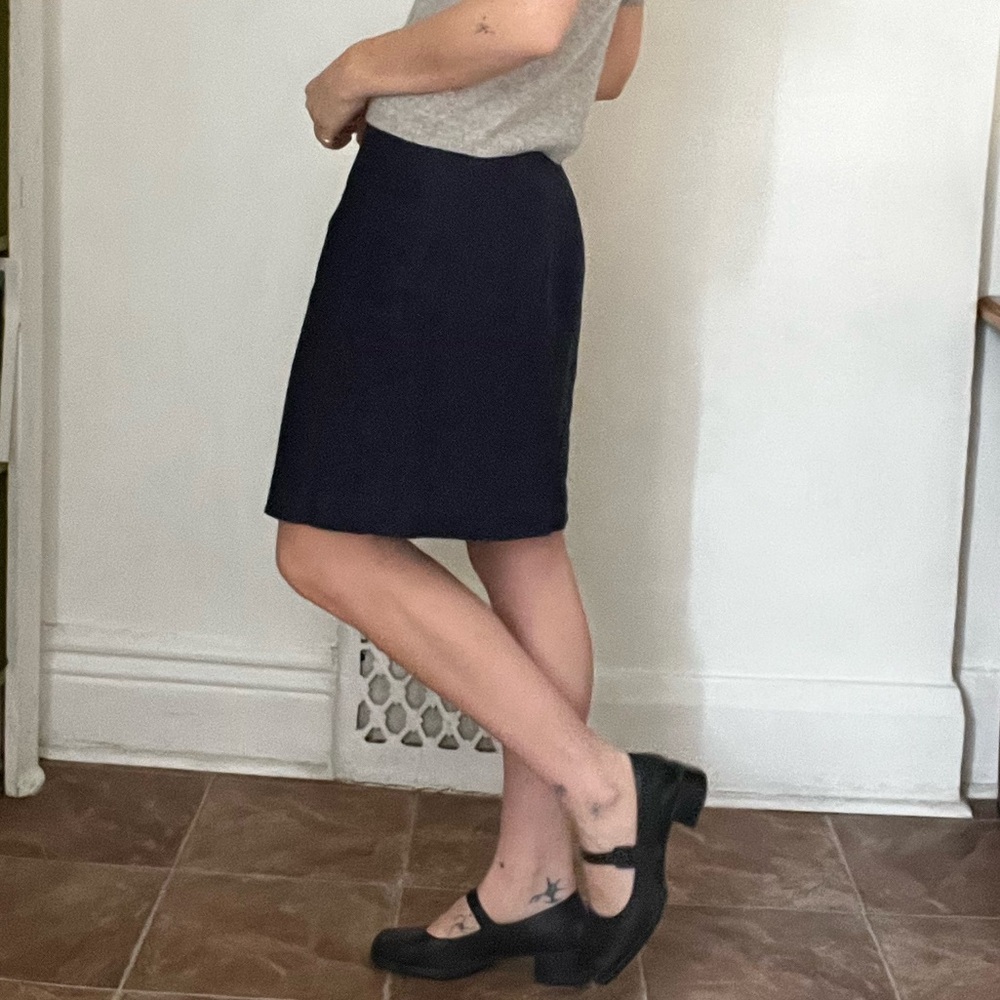 Vintage Holt Renfrew Linen Skirt